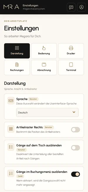 Megara-Kassensystem screenshot 4