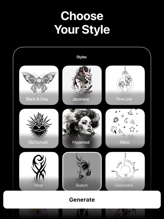 Tattoo AI Design Generatorのおすすめ画像6