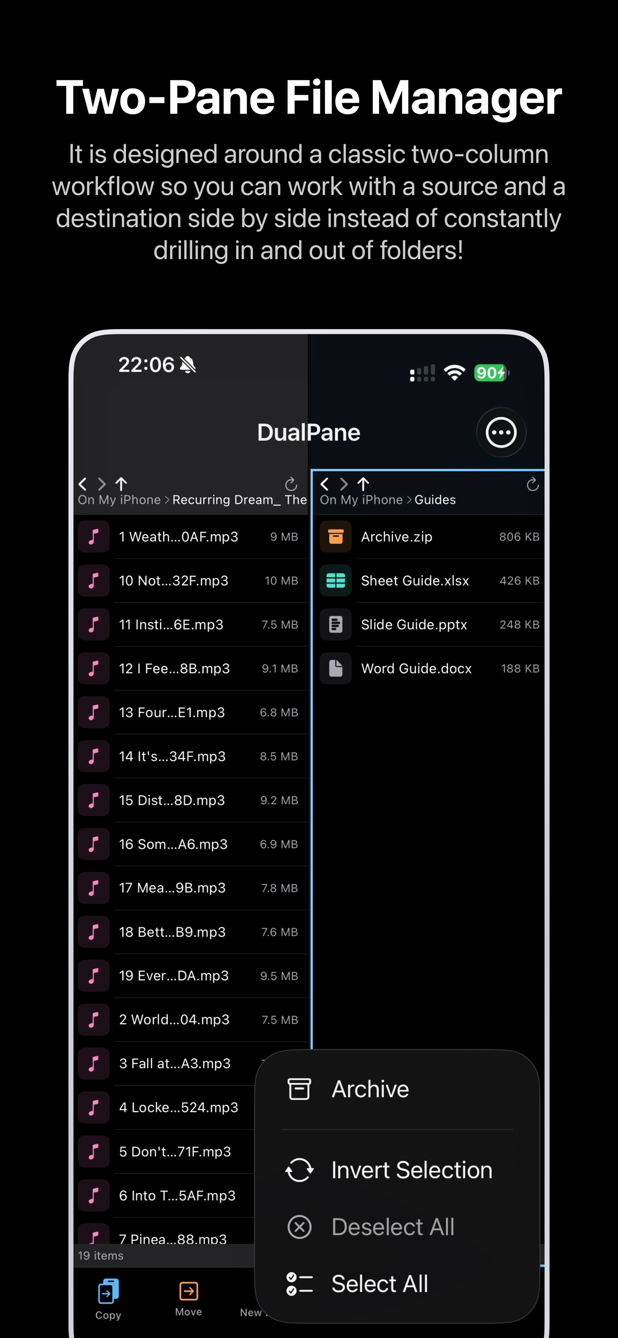 DualPane screenshot 3