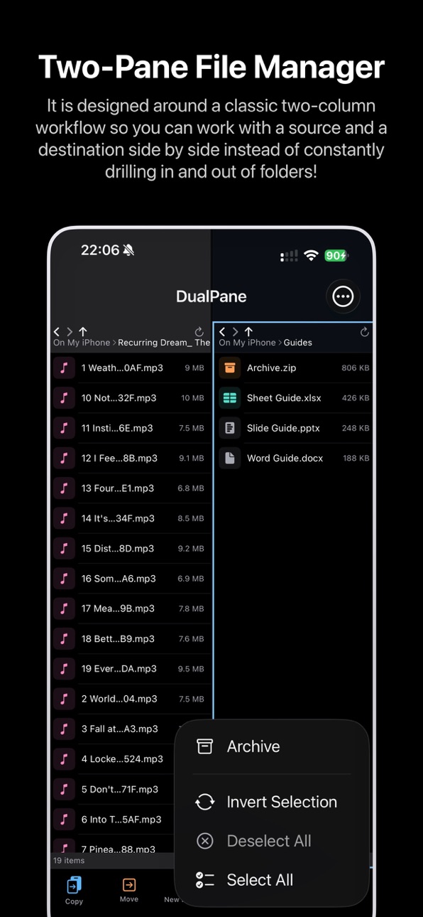 iPhone screenshot