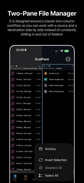 DualPane Screenshot 3 of 8