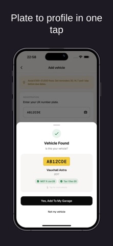 AutoMate AI: MOT & Tax Alerts screenshot