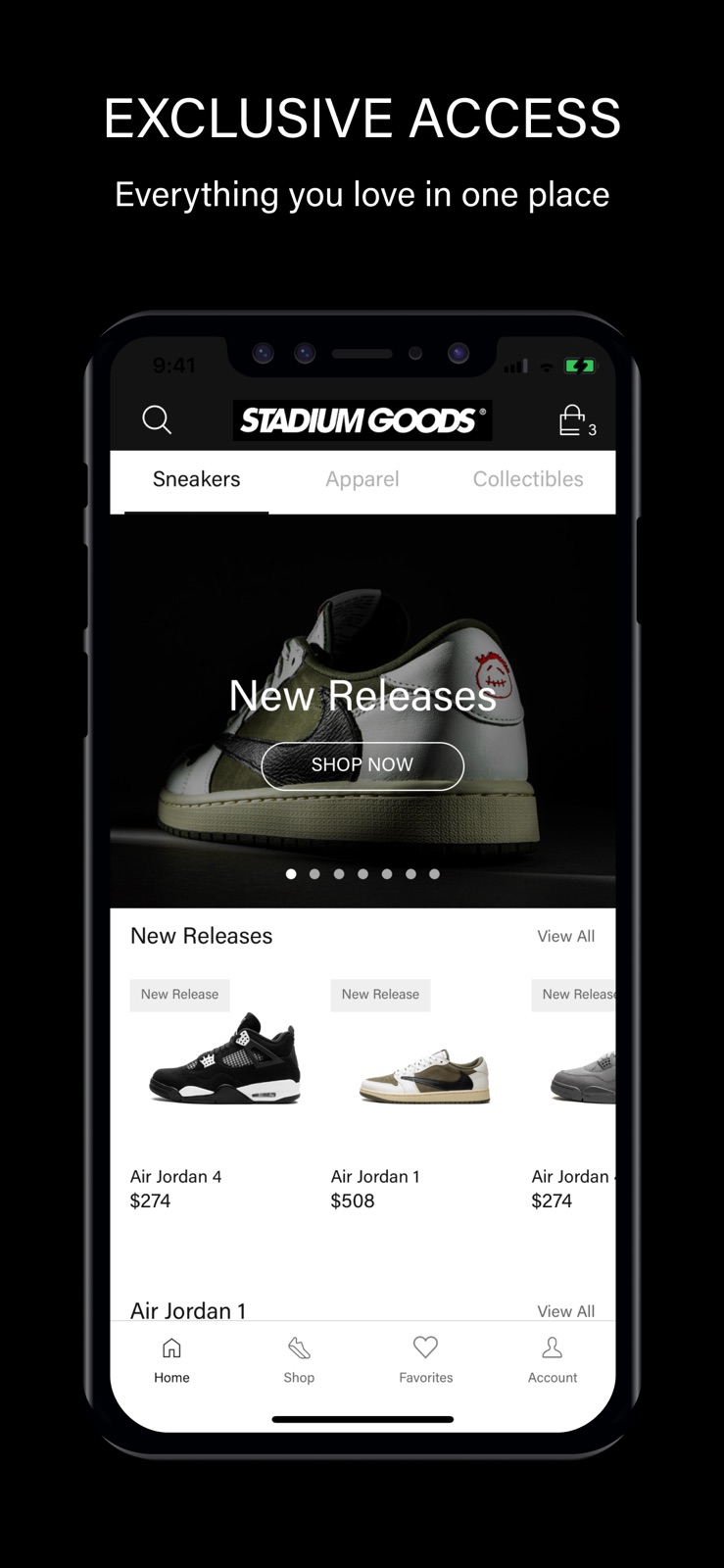 Stadium Goods - Buy Sneakers iphone screenshot 2