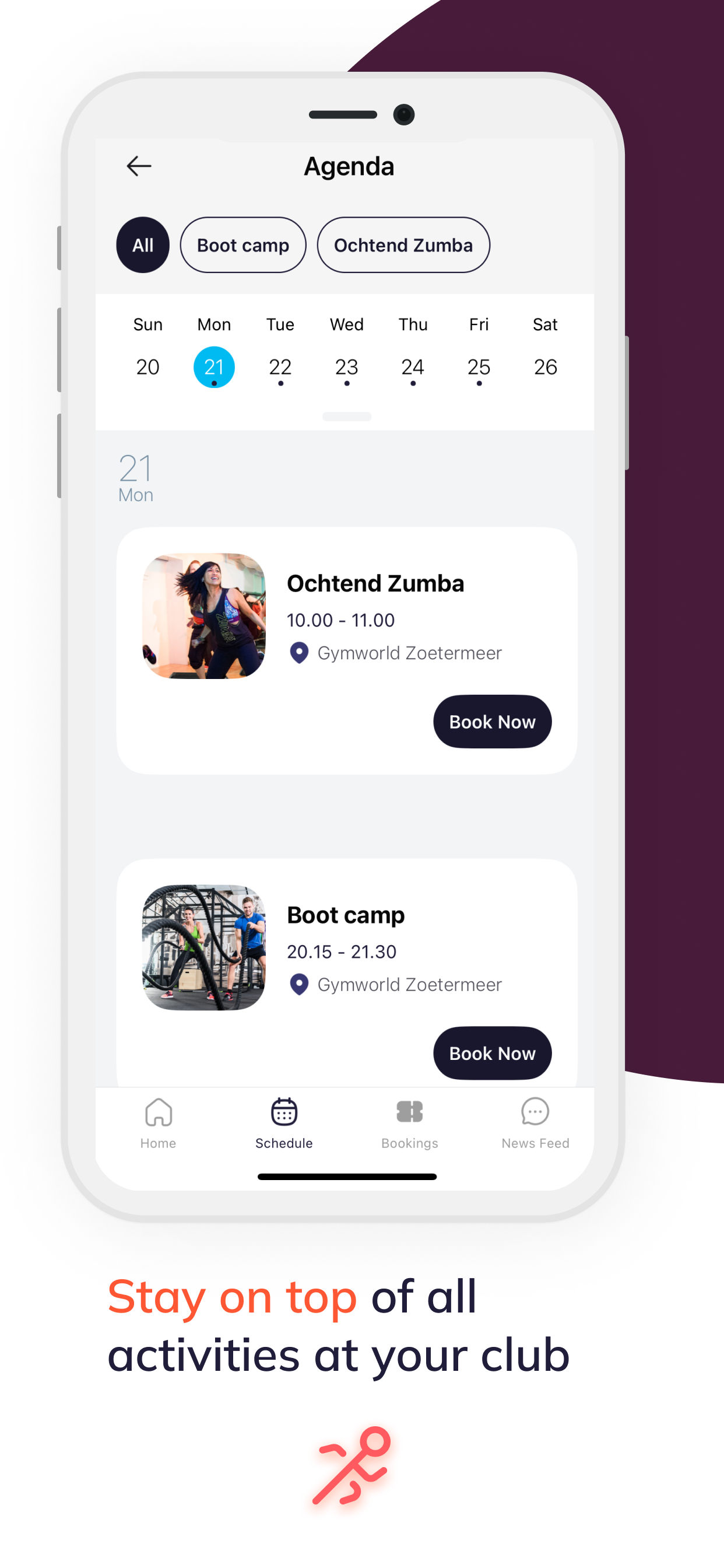 FitClub by BookzyMe screenshot 5