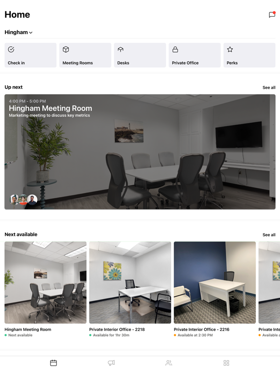 Workspace MA iPad screenshot 2 - Productivity app
