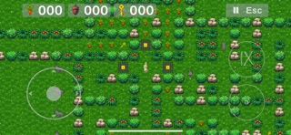 Hare In Maze Mobile screenshot