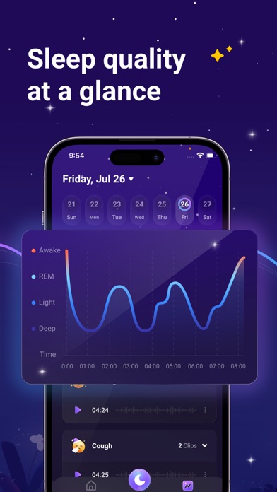 Sleep Well: Health Tracker Screenshot