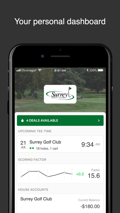Surrey Golf Club screenshot