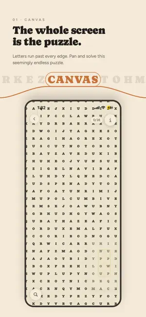 Needle: Word Search screenshot 1