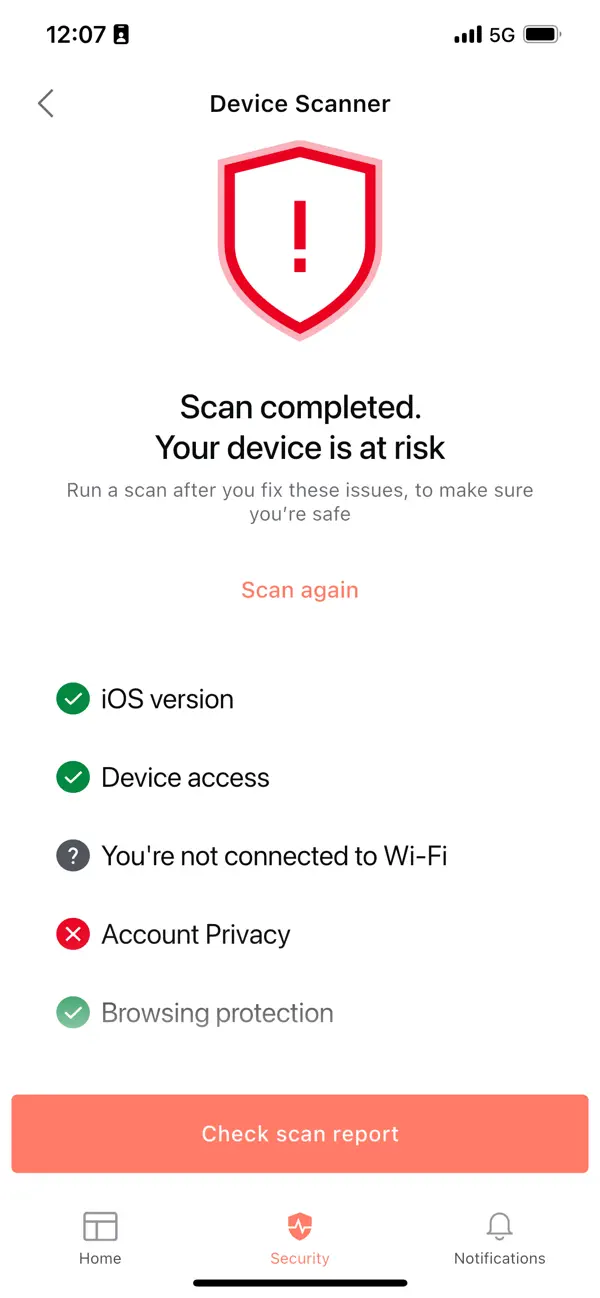 #3. Three Device Security (iOS) Ved: Hutchison 3G UK Ltd