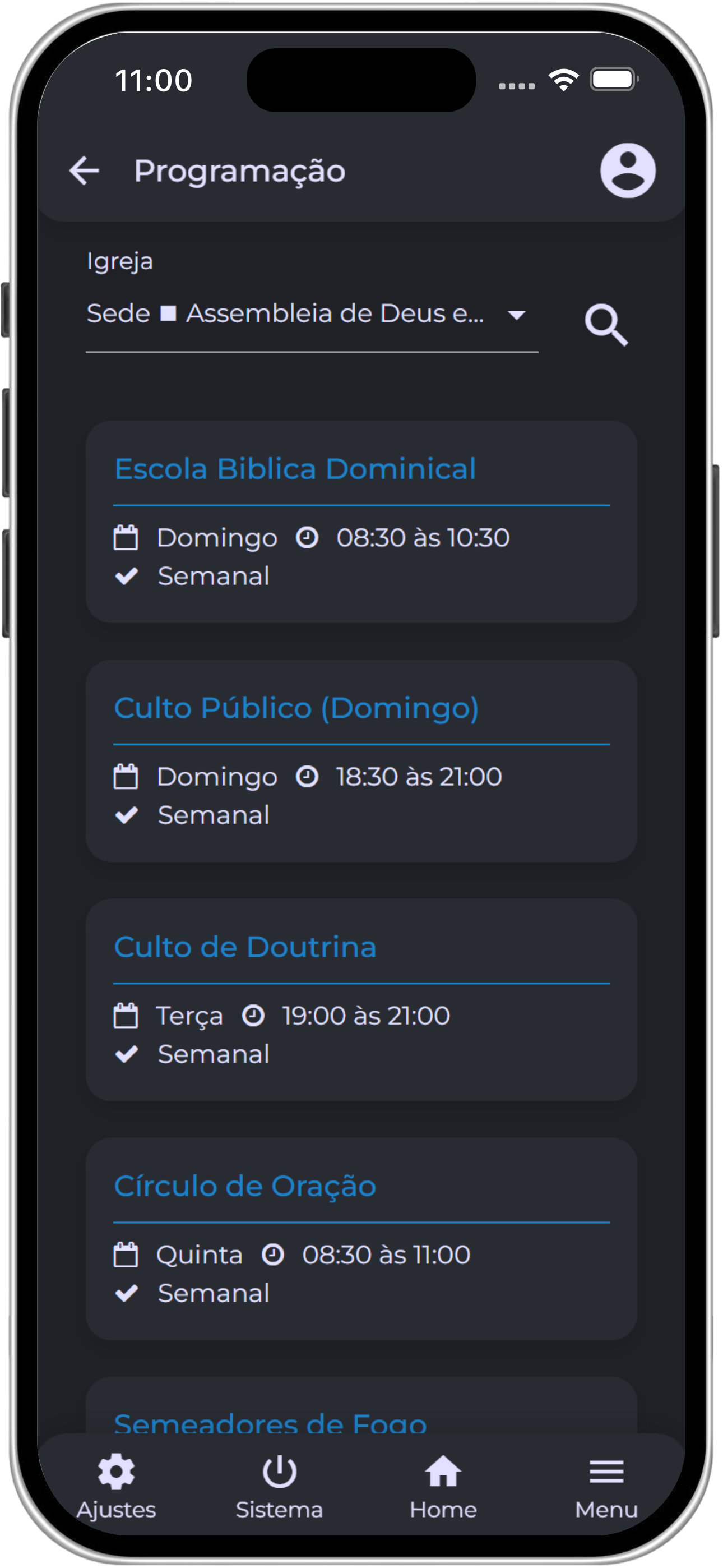 Assembleia de Deus em Valença screenshot 6