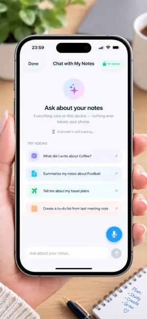OwnNotes - Private AI Note screenshot 3
