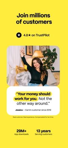 EarnIn: Beyond Cash Advance app screenshot 3