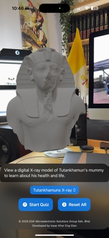 EGK EgyptianMuseum AR screenshot