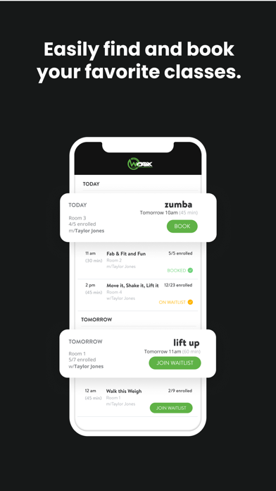 Worx Gyms Screenshot