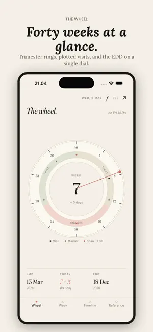 OB Pregnancy Wheel Made Easy screenshot 1