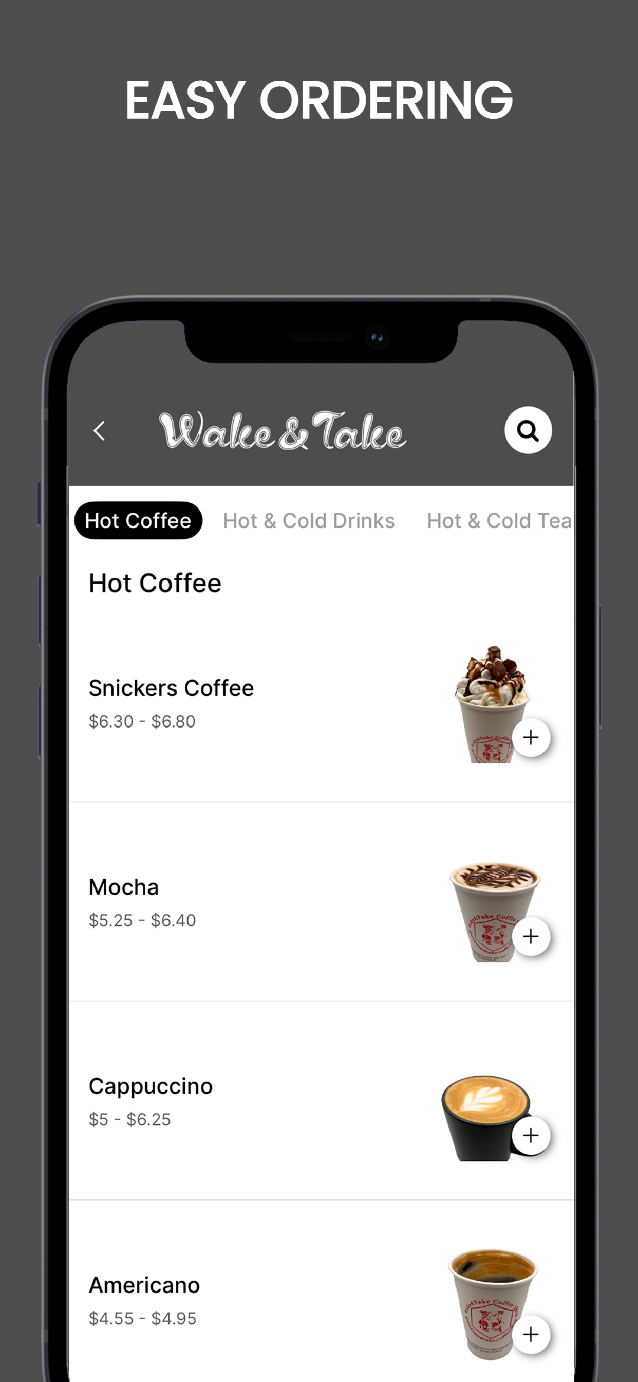 Wake & Take Coffee