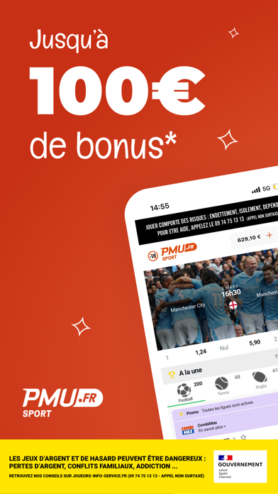 Screenshot #1 pour PMU Sport - Paris sportifs