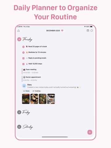 Planner & Journal - Daisy iPad screenshot