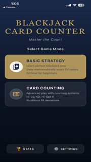 Blackjack Card Counter Pro screenshot 1
