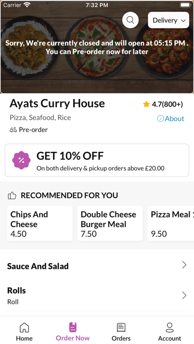 Screenshot #3 pour Ayat's Curry House,