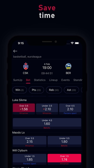 Sportero - Pronostics sportifs Screenshot