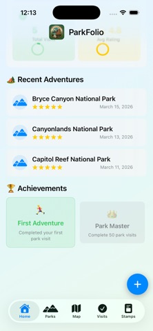 ParkFolio screenshot