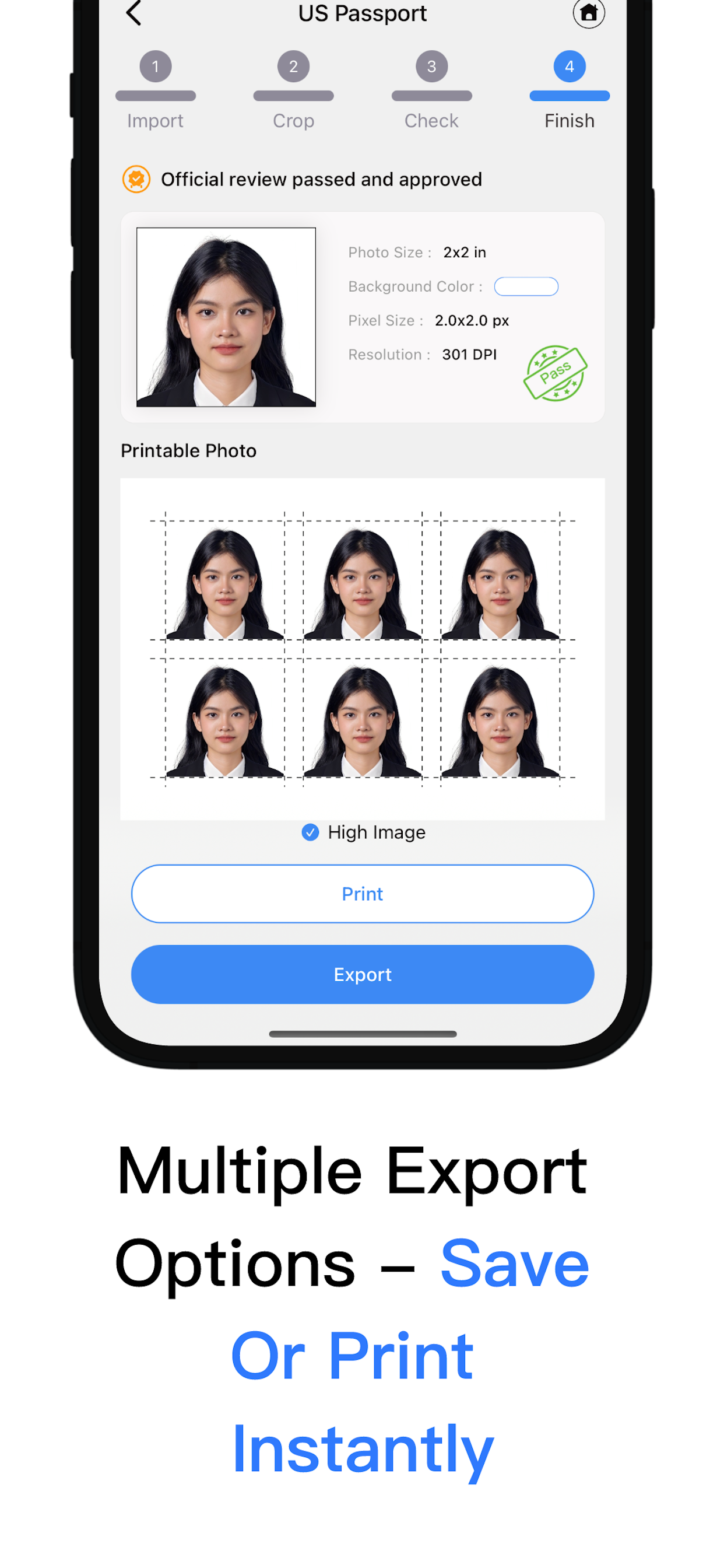 Passport Photo Creator-ID Visa