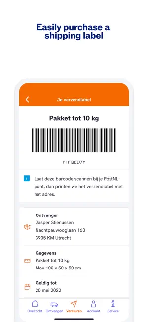 PostNL screenshot 5