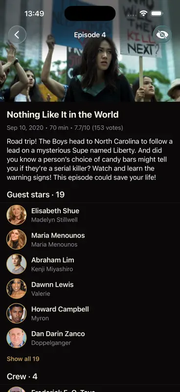 Watched TV: Películas screenshot 6 of 8