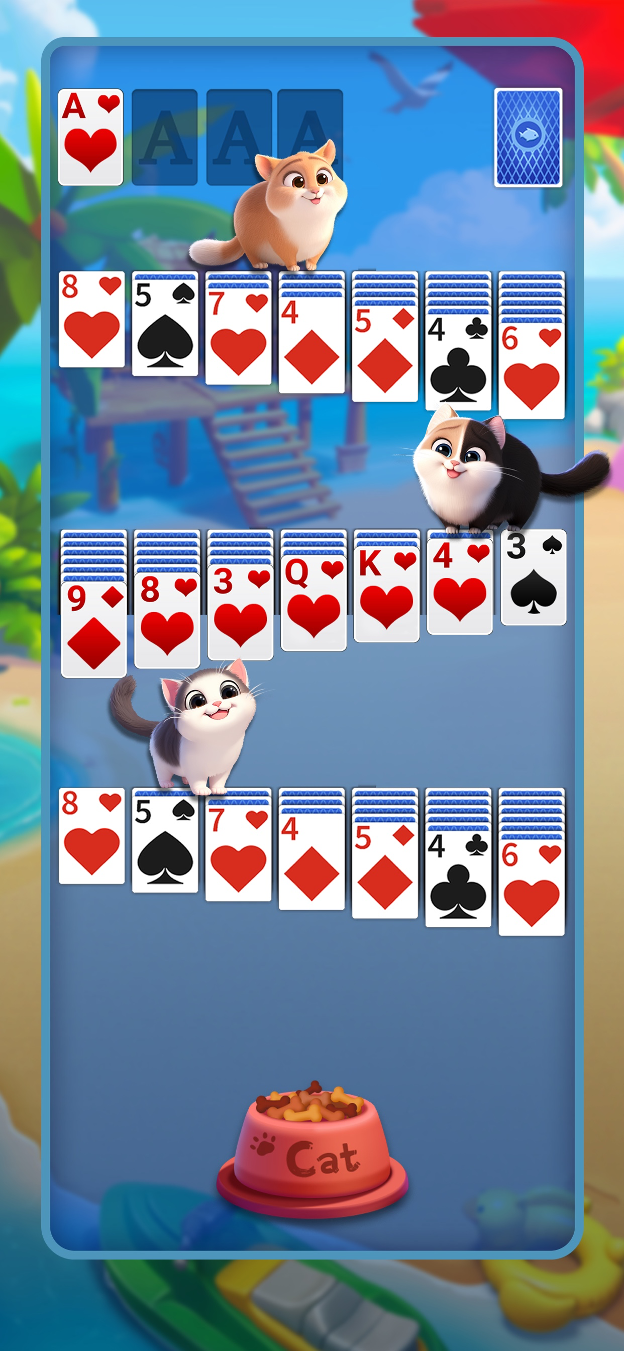 Solitaire Pets Town