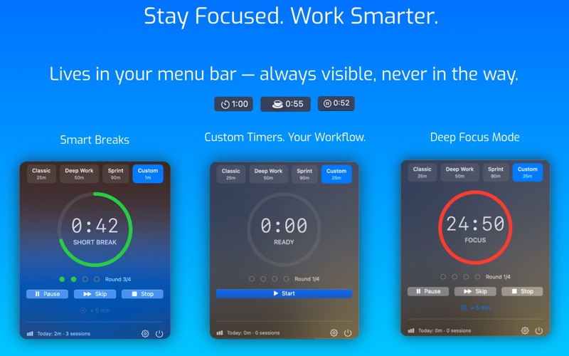 FocusTide screenshot 1