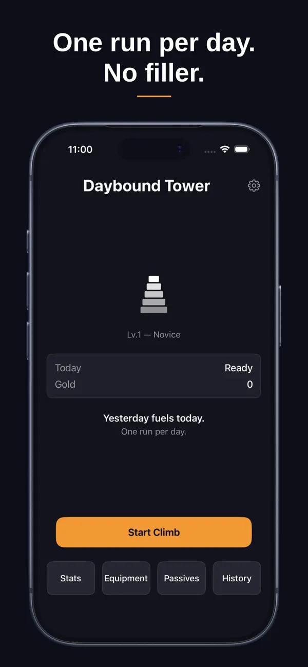 #2. Daybound Tower: Walking Game (iOS) By: Takumi Kanzaki