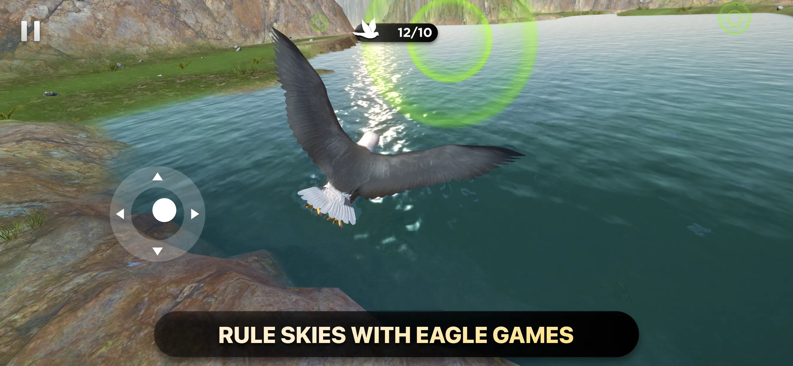 #4. Bird Fly High 3D Simulator (iOS) Von: Open Time Labs, LLC