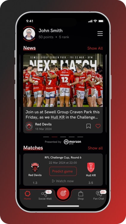 Salford Red Devils Fan App screenshot-3