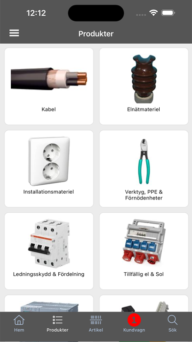 Elektroskandia Screenshot