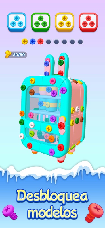 Quita Tornillos: Puzzle 3D screenshot 5