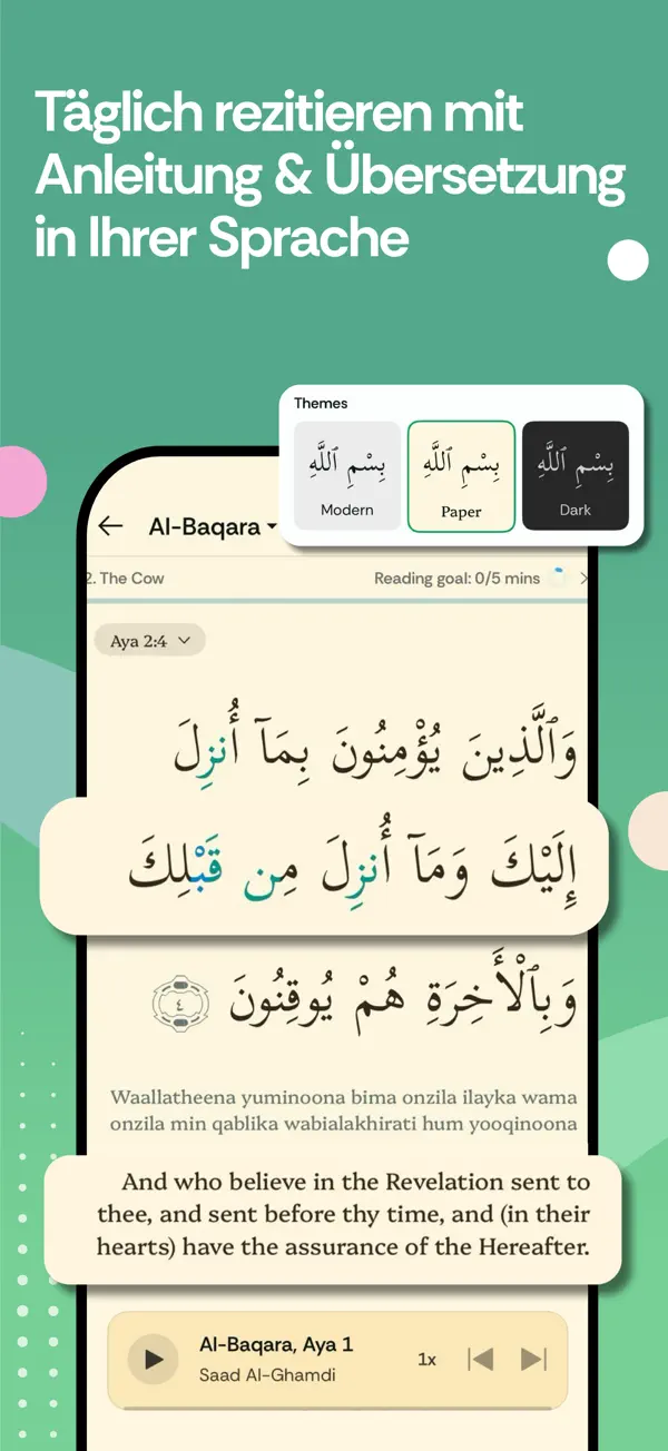 Muslim Pro: Ramadan 2026 iPhone App Screenshot 2 – Nachschlagewerke