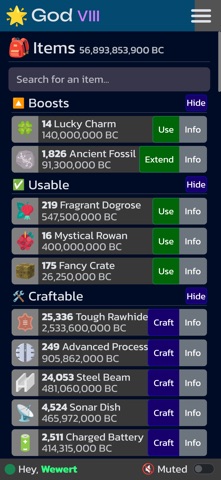 Bconomy iPhone screenshot
