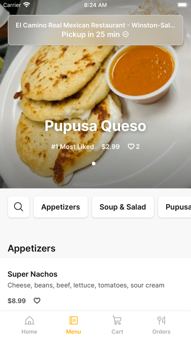 El Camino Real Mexican Grill Screenshot