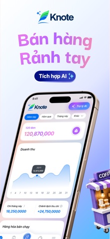 Knote - POS bán hàng AI screenshot