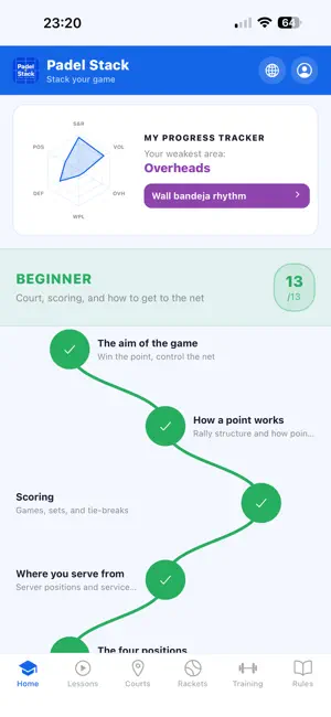 Padel Stack screenshot 1