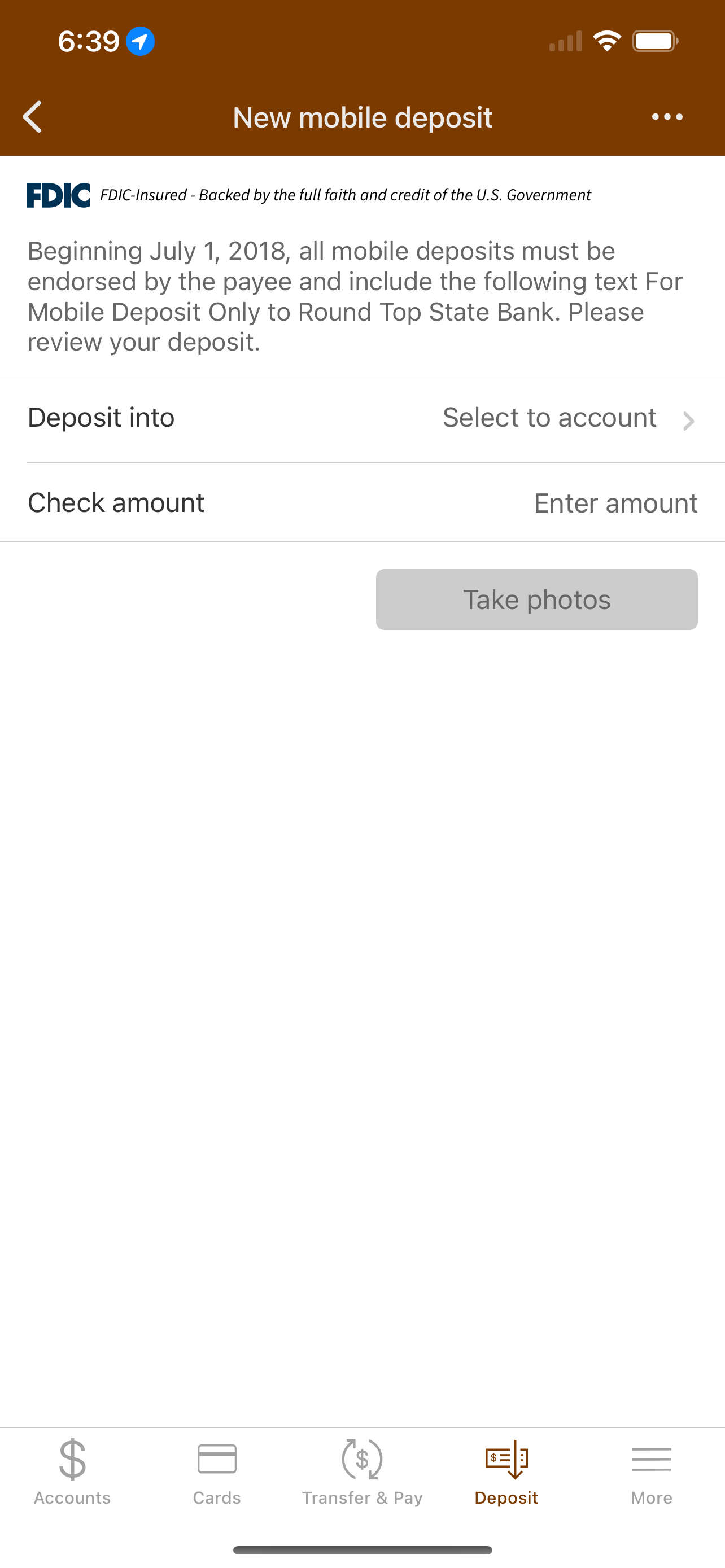 Round Top State Bank screenshot 3