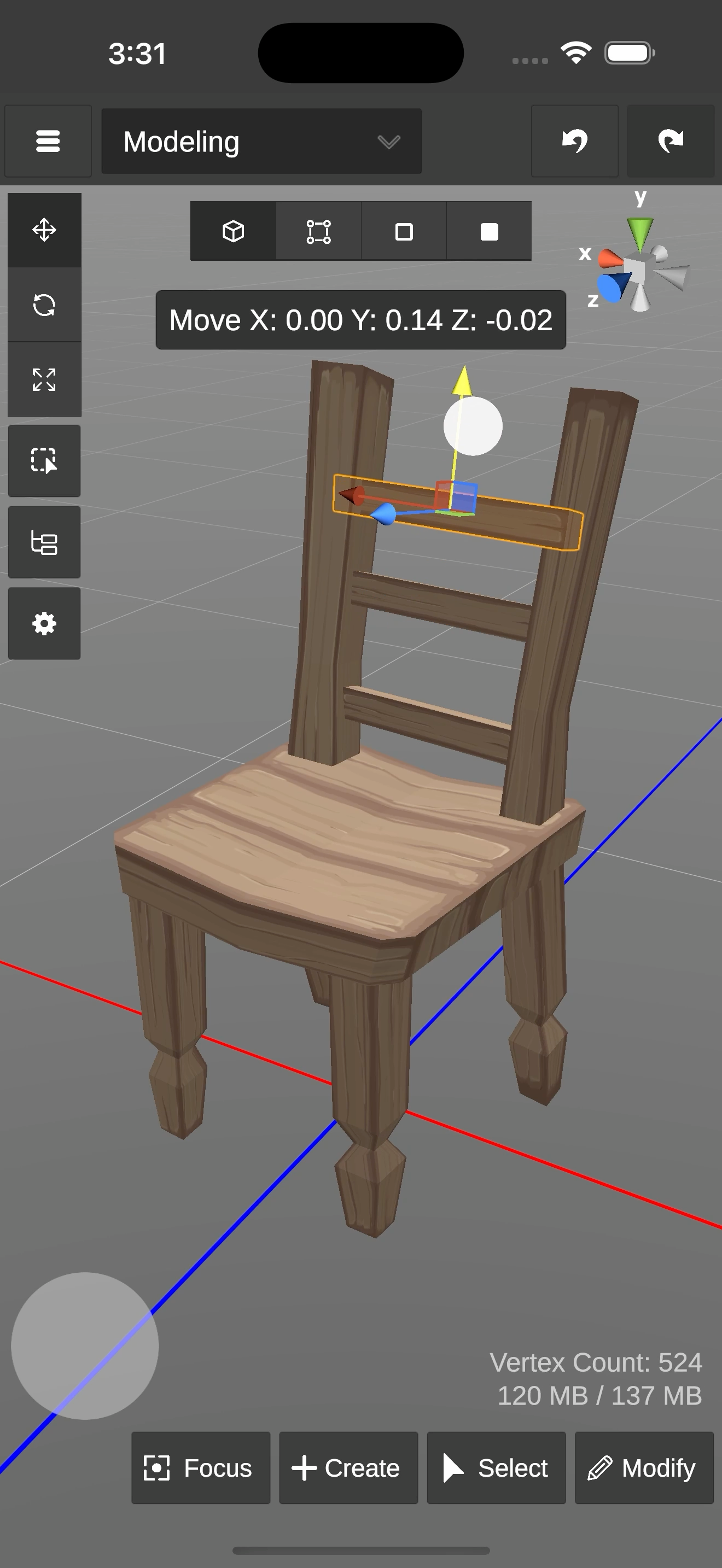 3D modeling: ArtiMesh screenshot 4