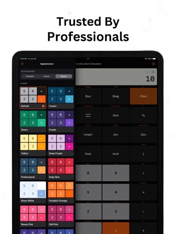 Construction Calculator ۬ iPad screenshot