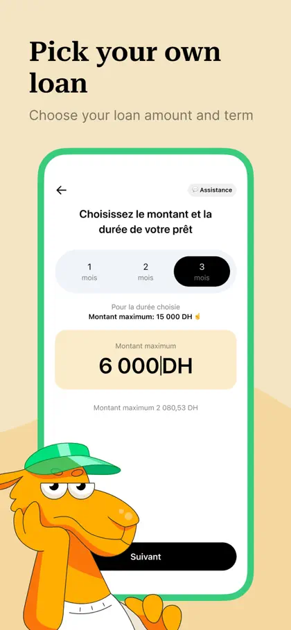 Capture d'écran 4 sur 6 de Credit+: Personal Loan App