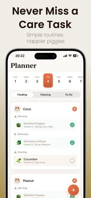Piggy Planner - Daily Care screenshot 2