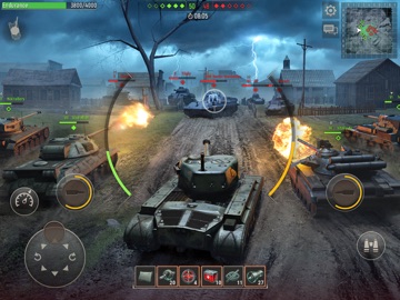 Battle Tanks: Tank War Games iPad screenshot