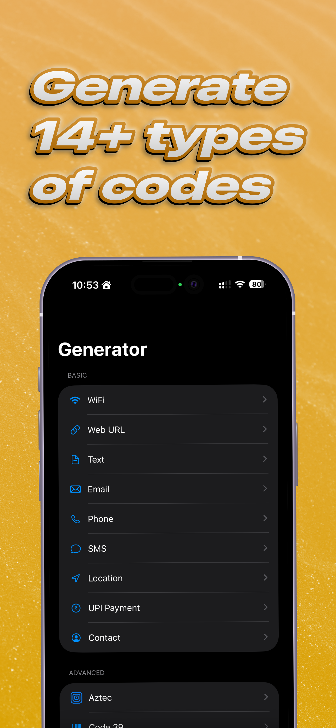 Scan: QR Scanner Generator screenshot 3