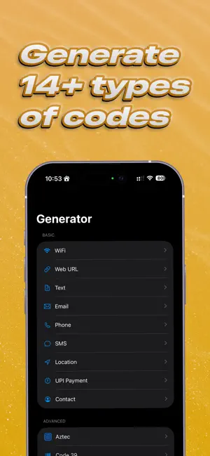 Scan: QR Scanner Generator screenshot 3